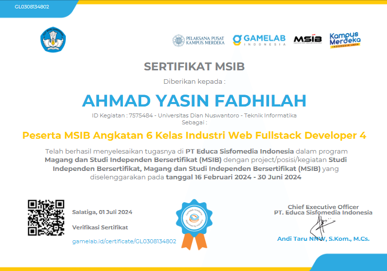 Gamelab MSIB